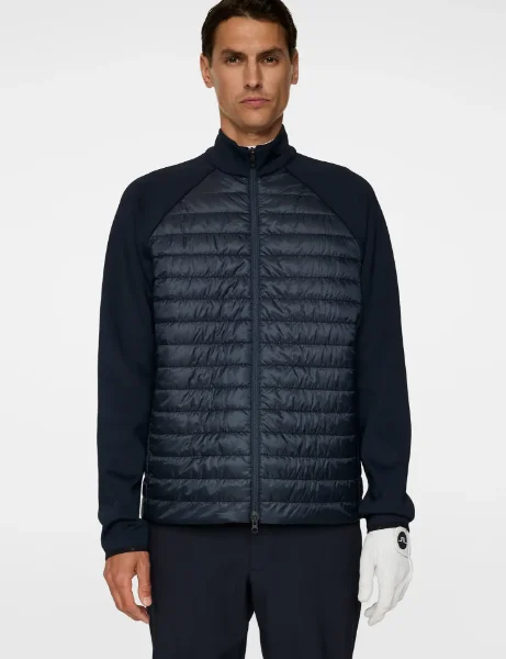 J.Lindeberg Hayden Quilt Hybrid Jacket | Navy J.Lindeberg Hayden Quilt Hybrid Jacket | Navy