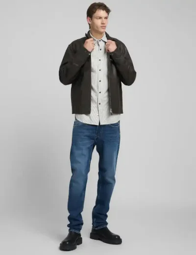 Replay Grover Straight Fit Jeans | Dark Blue