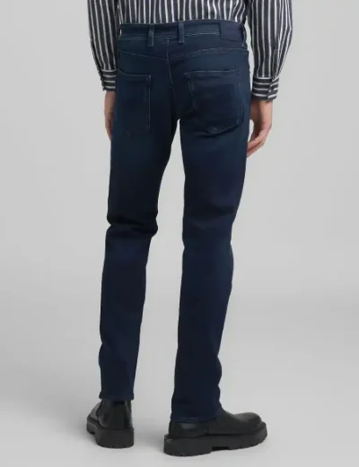 Replay Grover 879 980 Straight Fit Jean | Dark Blue