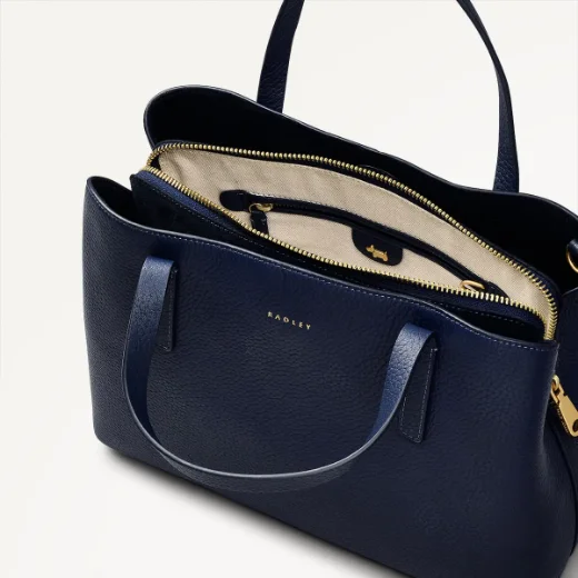 Radley Dukes Place Medium Zip-Top Grab Bag | Evenfall