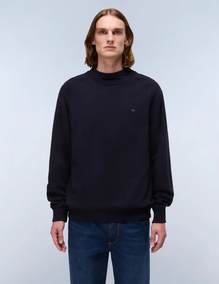 Napapijri Nedles Crew Neck Sweat | Blu Marine