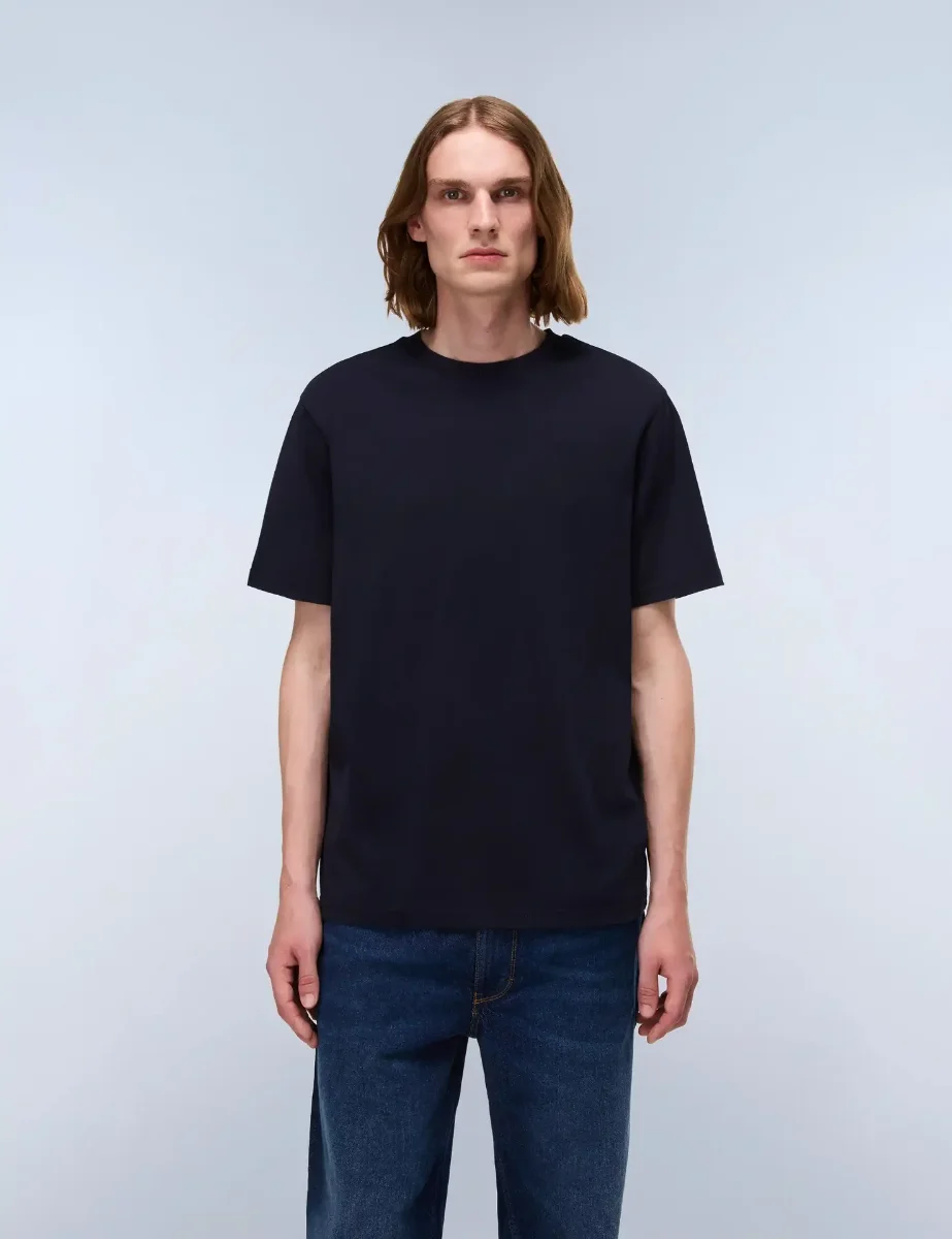 Napapijri Nedles Short Sleeve T-Shirt | Blu Marine