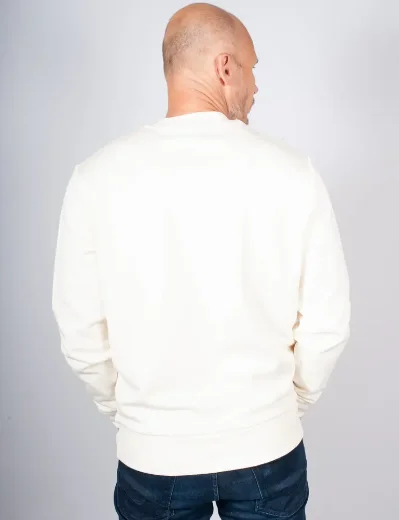 Fred Perry Crew Neck Sweatshirt | Ecru