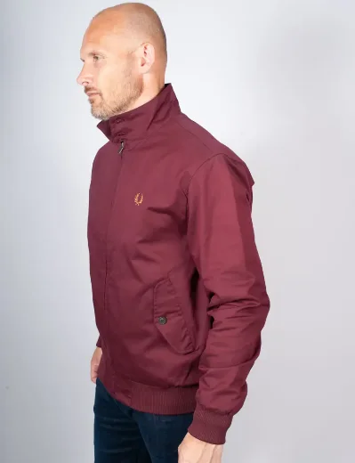 Fred Perry Classic Harrington Jacket | Oxblood