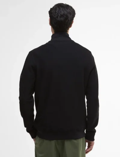 Barbour International Samuel Half-Zip Sweatshirt | Black