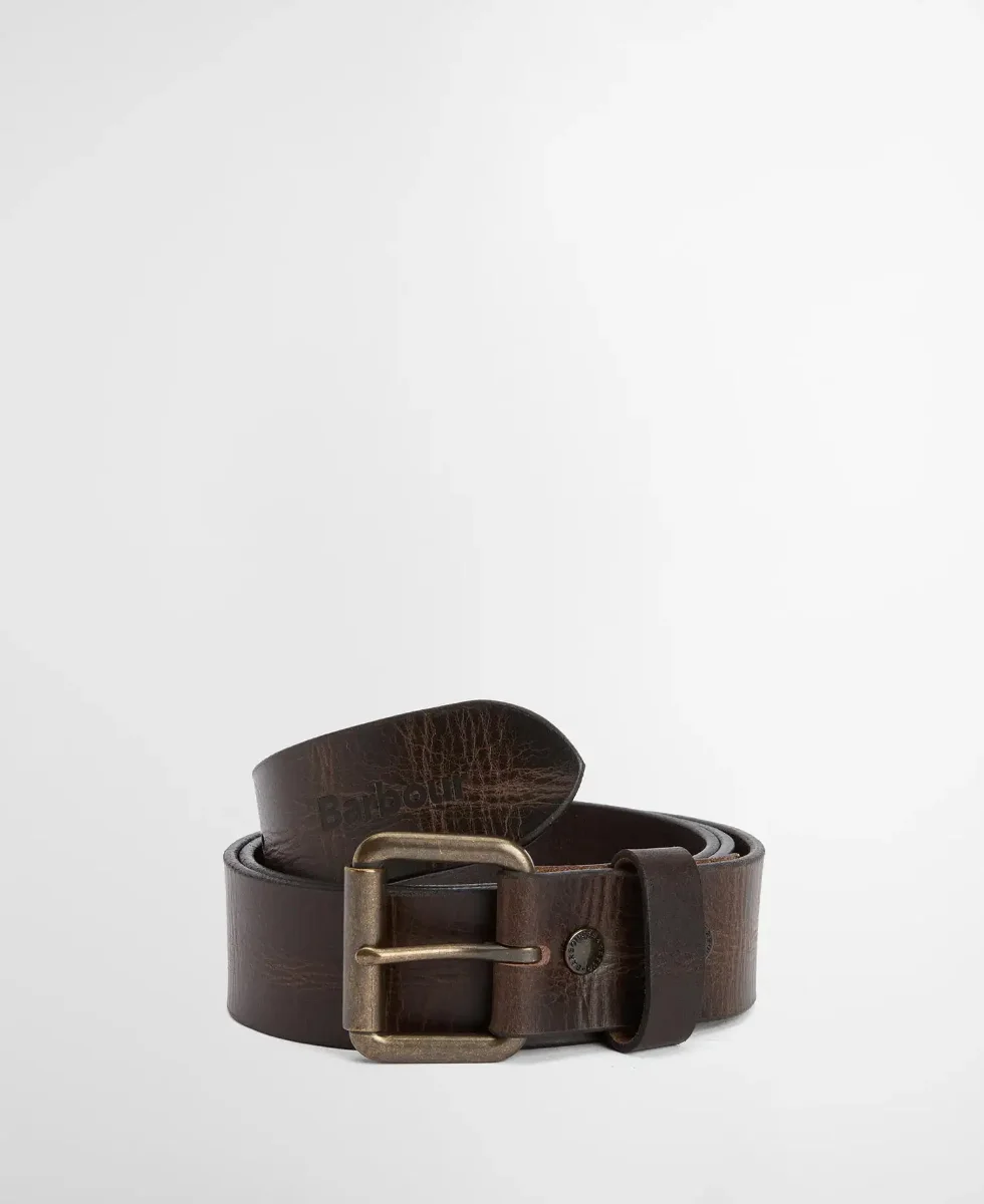 Barbour Deveron Leather Belt | Brown