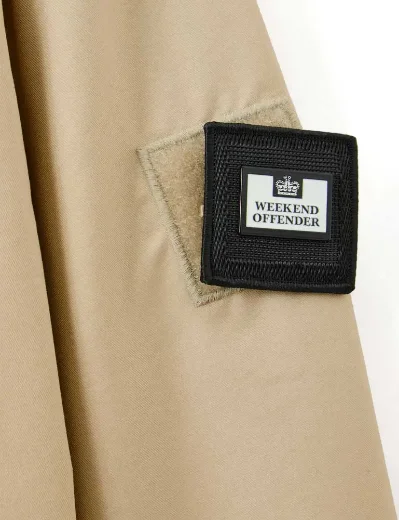Weekend Offender Whitehouse Mac Jacket | Stone / House Check