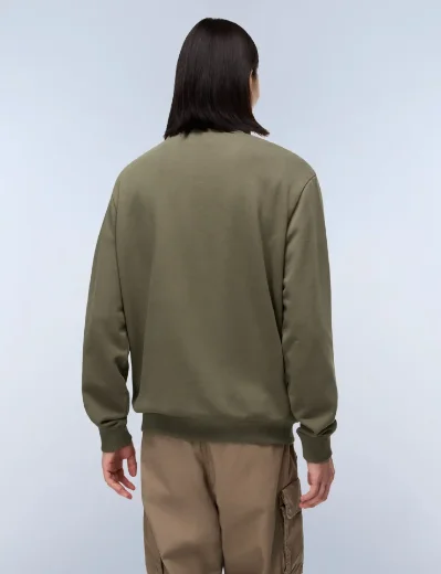 Napapijri B-Small Box Half Zip Sweat | Tea Leaf
