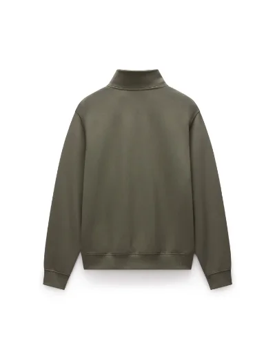 Napapijri B-Small Box Half Zip Sweat | Tea Leaf