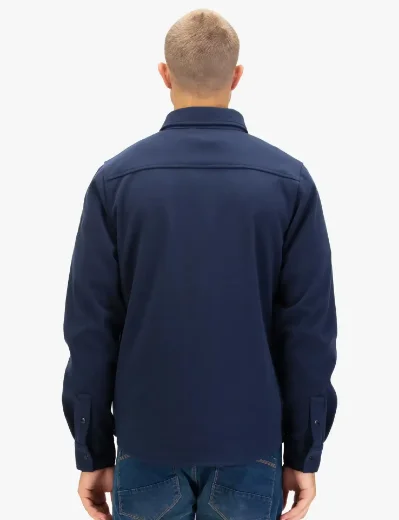 Luke 1977 Ettrick Overshirt | Dark Navy