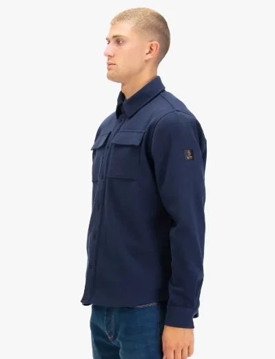 Luke 1977 Ettrick Overshirt | Dark Navy