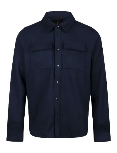 Luke 1977 Ettrick Overshirt | Dark Navy