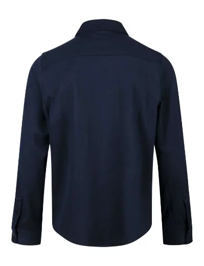 Luke 1977 Ettrick Overshirt | Dark Navy