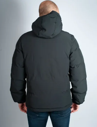 Luke Auckland Puffer Jacket | Black