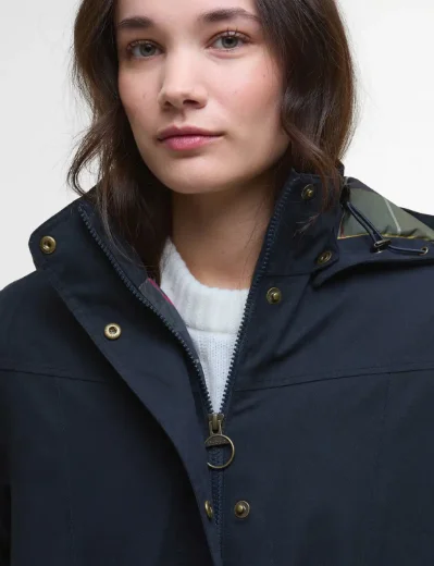 Barbour Buttercup Waterproof Jacket | Navy