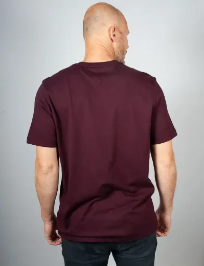 Tommy Hilfiger Essential Seasonal Regular Fit T-Shirt | Deep Burgundy