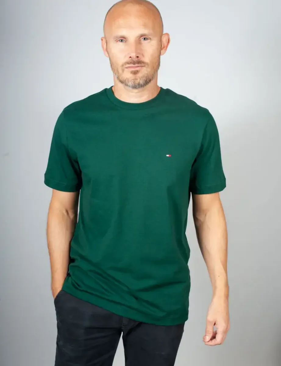 Tommy Hilfiger Essential Seasonal Regular Fit T-Shirt | Ornamental Green