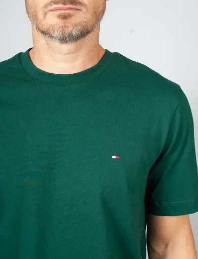 Tommy Hilfiger Essential Seasonal Regular Fit T-Shirt | Ornamental Green