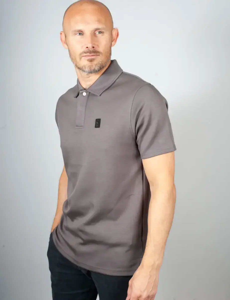 Luke Breathtaking Polo Shirt | Anthracite 