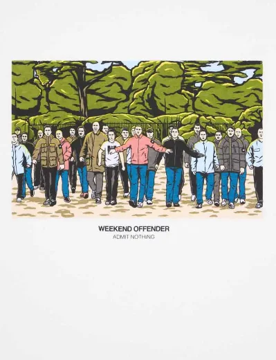 Weekend Offender GSE Graphic T-shirt | White