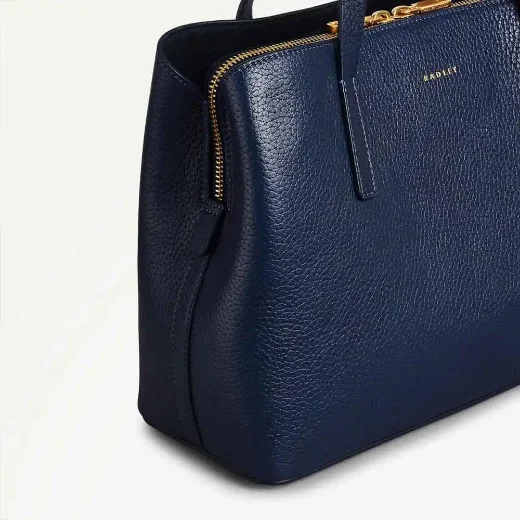 Radley Dukes Place Medium Zip-Top Grab Bag | Evenfall