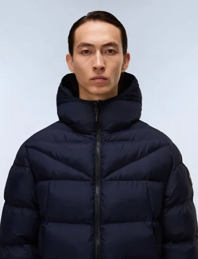 Napapijri Molveno Hooded Puffer Jacket | Navy