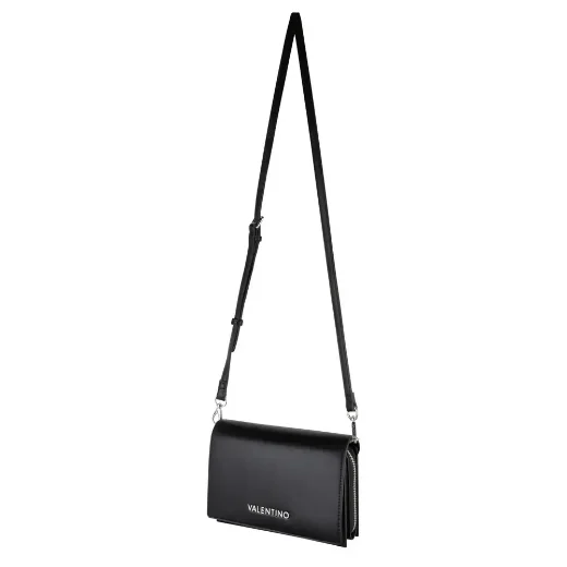 Valentino Ember Flap-Over Shoulder Bag | Black