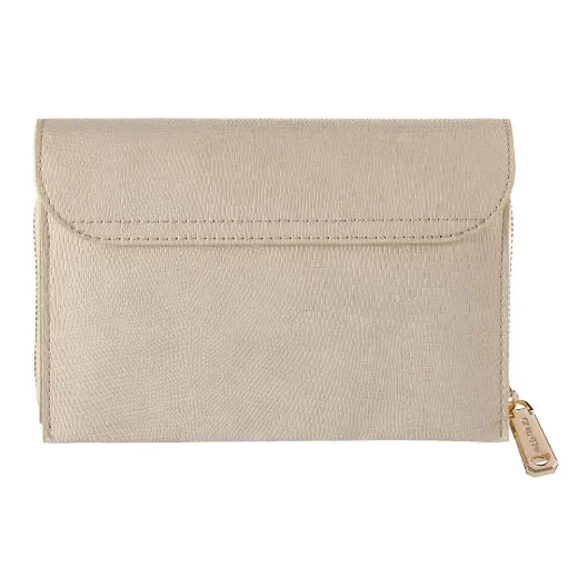 Valentino Ember Flap-over Shoulder Bag | Ecru