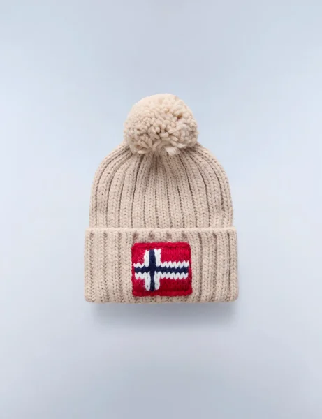 Napapijri Semiury 5 Beanie | Beige Napapijri Semiury 5 Beanie | Beige