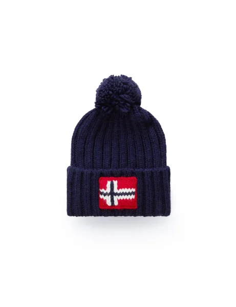 Napapijri Semiury 5 Beanie | Navy Napapijri Semiury 5 Beanie | Navy