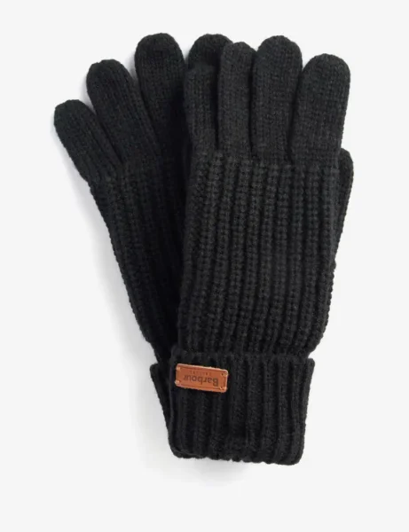 Barbour Women's Saltburn Knitted Gloves | Black Barbour Women's Saltburn Knitted Gloves | Black