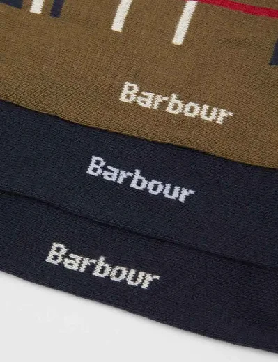 Barbour Tartan Sock Giftset 