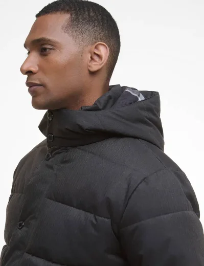 Picture of Barbour Brampton Puffer Jacket | Charcoal