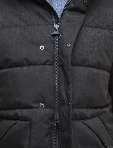 Picture of Barbour Brampton Puffer Jacket | Charcoal