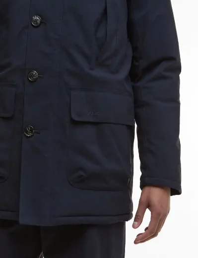 Picture of Barbour Winter Beaufort Waterproof Parka | Navy