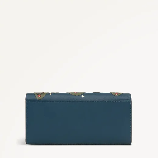 Radley An Ice Day Large Flapover Purse | Teal
