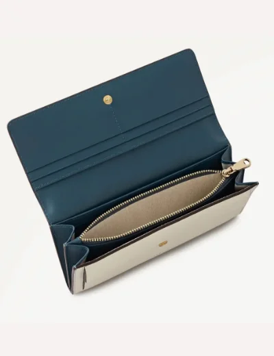 Radley An Ice Day Large Flapover Purse | Teal