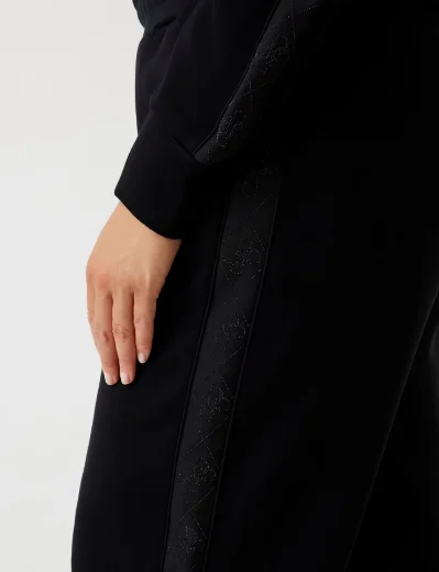 Guess Logo band scuba joggers | Black