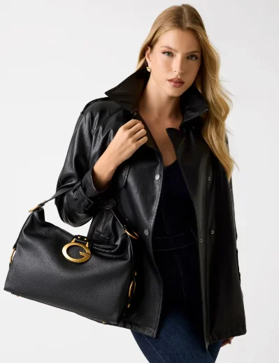 Guess Camden Shoulder Bag | Black