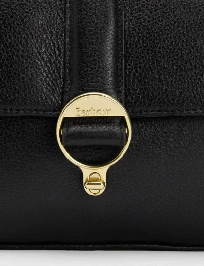 Barbour Women's Rosa Leather Crossbody Bag | Black