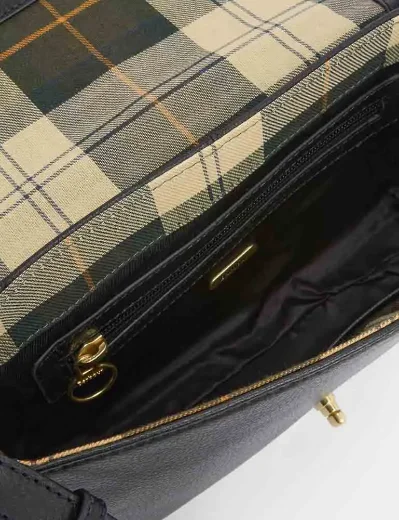 Barbour Women's Rosa Leather Crossbody Bag | Black