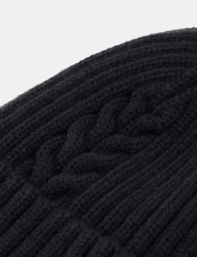 Guess Knitted Beanie | Black