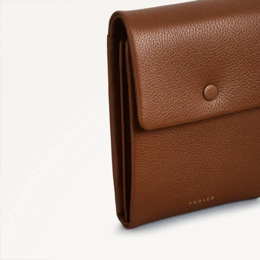 Radley Mallow Street Medium Phone Crossbody / Saddle Brown