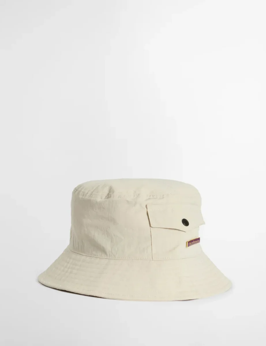 Barbour Tracker Showerproof Bucket Hat | Mist