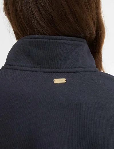 Barbour Women's Zaria Half Zip Sweat | Navy