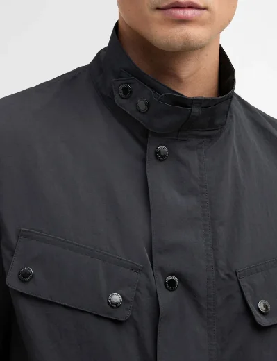 Barbour International Modern Showerproof Dukes Jacket | Black