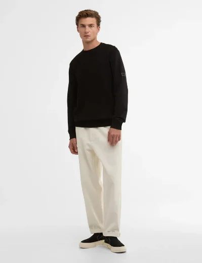 Barbour International Kaspain Crew Sweat | Black