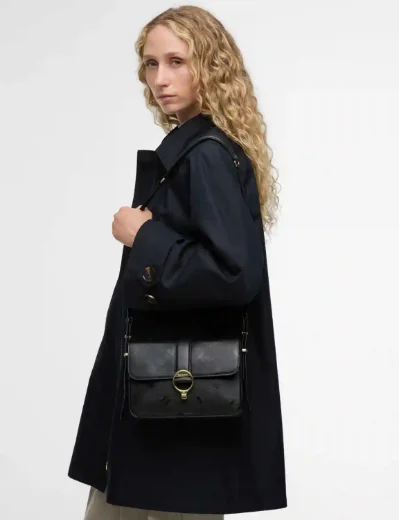 Barbour Women's Rosa Deboss Bag | Black/Deboss