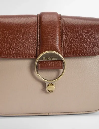 Barbour Women's Mini Rosa Bag | Pebbled/Pink Brown