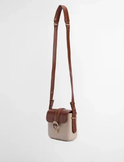 Barbour Women's Mini Rosa Bag | Pebbled/Pink Brown
